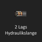 hydraulikslange 2lags..