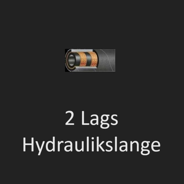 hydraulikslange 2lags..