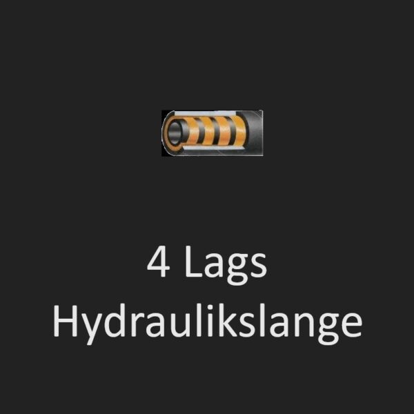 4 lags hydraulikslange..